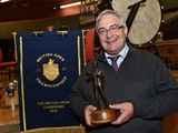 Dr Robert Childs with the Mortimer Maestro Trophy