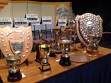 B Grade silver ware on show 