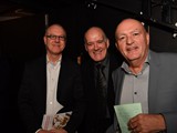 Adjudicators - (L-R) Luc Vertommen Phillip McCann Allan Withington