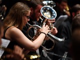 Brass Band Uberetsch from Bolzano led by Hans Finatzer
